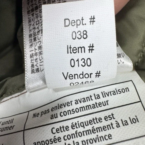 Eddie Bauer Sport Shop Vest Large TL Goose Down Quilted Full Zip Stormdown 700 - Picture 12 of 12